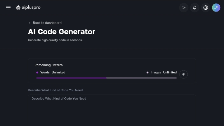 AI Code Dashboard